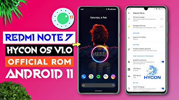 Redmi Note 7📲HyconOS v1.0 Aureus Official Android 11 R Custom Rom Review on Lavender!✅