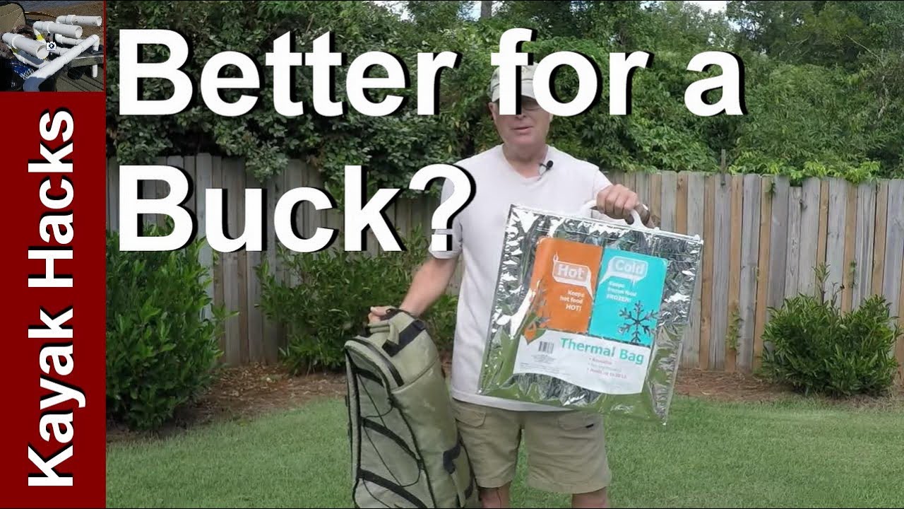 Test - Fish cooler bag vs dollar store mylar bag for kayak fishing dollar  store fishing challenge 