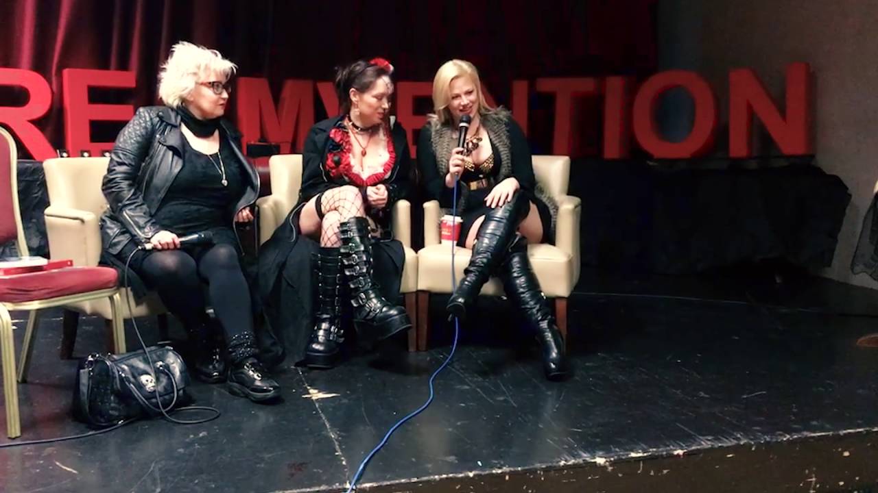 Screamvention WIHM Panel w/ Hellraiser's Barbie Wilde, Jessica Cameron, & Heather Dorff