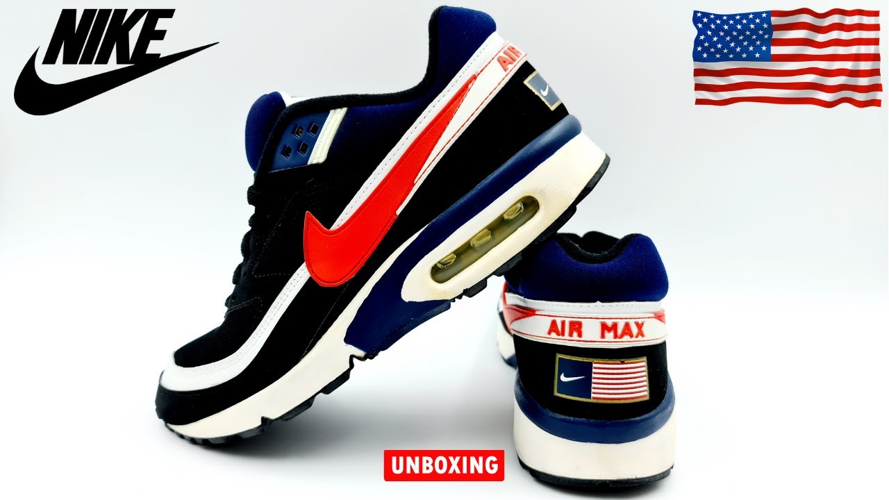 analizar siesta Mount Bank Nike Air Max BW "Olympic" (USA) Unboxing & Review Sneakers / ASMR - YouTube