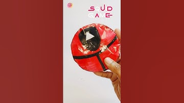 Squid Game DIY Squishy 🦑🔼 #squidgame #shorts #diy #viralshorts