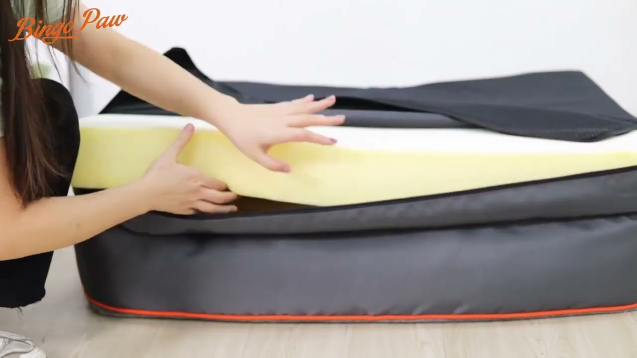 Large Dog Bed Soft Comfortable Anti Allergy Warm Fleece Removable