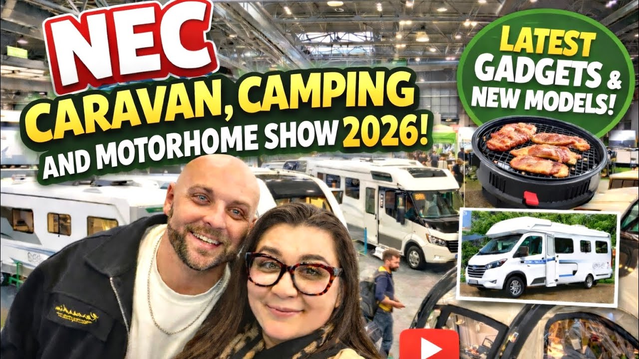 NEC CARAVAN, CAMPING AND MOTORHOME SHOW 2026 VLOG!  