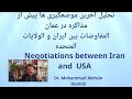 تحلیل موضعگیری ها پیش از مذاکره ایران و آمریکا در عمان المفاوضات المسقط Iran USA Negotiations 