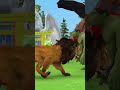 Funny 3D Animal Slide Game – Cow, Elephant &amp; Tiger Race | Animal Game 2025  #3danimals #animalrace