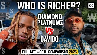 WHO IS RICHER? DIAMOND PLATNUMZ 🆚 DAVIDO – FULL NET WORTH COMPARISON 2026