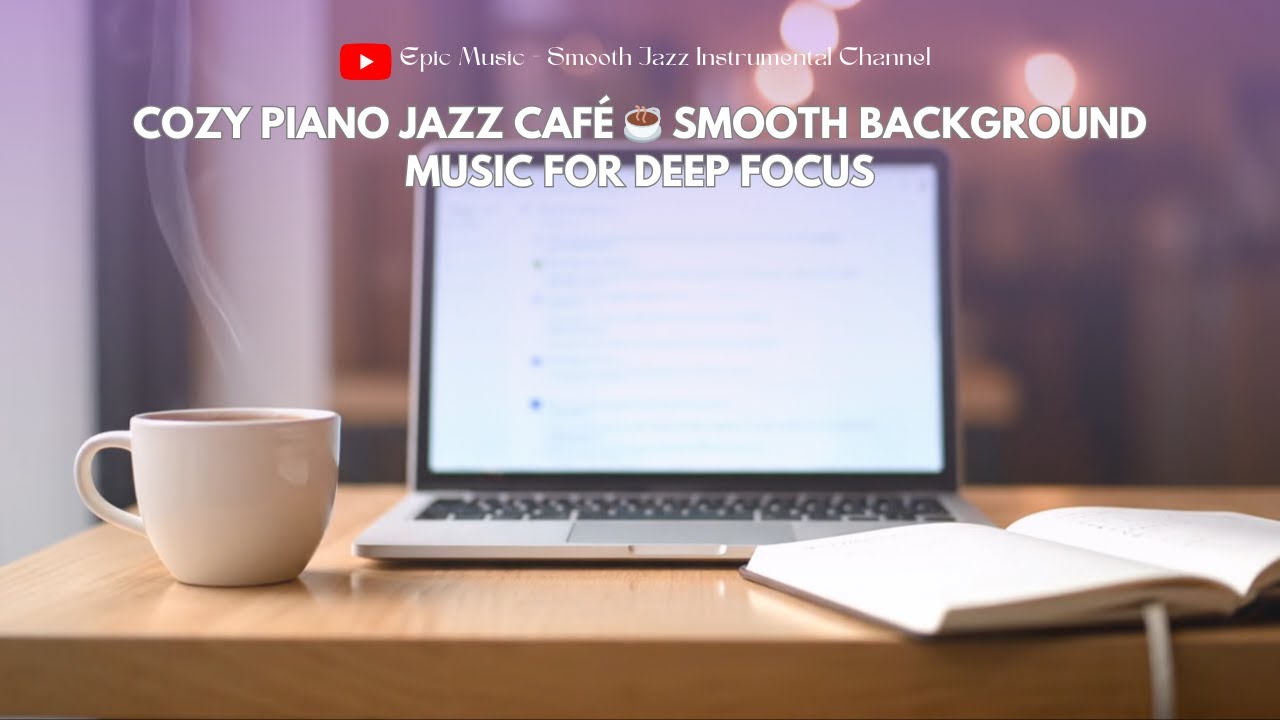 Cozy Piano Jazz Café - Smooth Background Music for Deep Focus