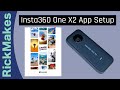 Insta360 One X2 App Setup