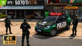 PMCE AMBIENTAL: MUITA AÇÃO NO INTERIOR🔰GTA V POLICIA CEARÁ | LSPDFR REALISTA RTX 5070Ti 4k60