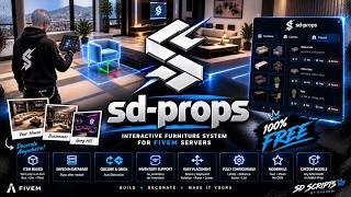 [ FREE ] FIVEM Interactive Props System
