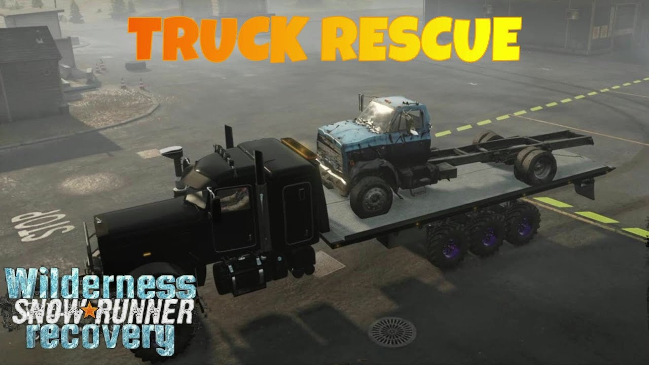 Wilderness recovery  Truck rescue 