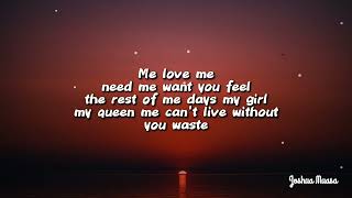 Shenseea - My Only One (Official Lyrics Video) By #joshuamuasa 