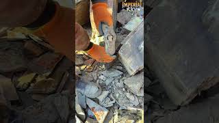 Stone Quarrying 101: How Hand Slate Cleaving Splits Natural Rock Slabs Cleanly! 🪨🔨