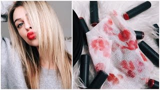 LIP SWATCHES The Face Shop Moisture Touch Lipsticks | ALL 20 SHADES