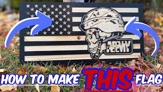 How to Carve an Army Flag on Shapeoko CNC - The Fastest & Easiest Way!
