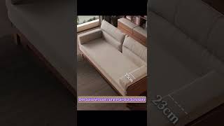 DM Solid Wood Frame Pull Out Sofa Bed