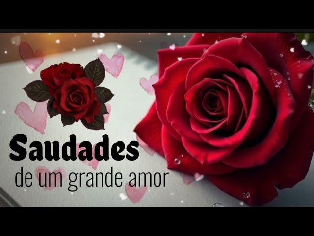 Uma Saudades Tão Grande Que Dói No Peito.