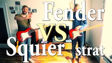 Fender vs Squier Stratocaster | Which one sounds better? | Tone Battle |