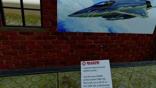 Unity VR Jetfighter board game test