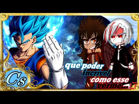 Deuses & Demônios(My Ocs) reagindo ao rap do vegetto m4rkim|Gacha react