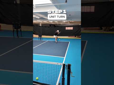 How To Hit A Powerful Two-Hand Backhand Drive In Pickleball (3 Simple Steps) 🔥 #pickleball
