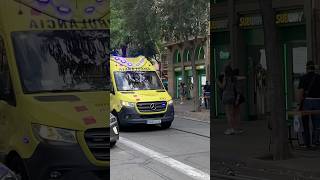 Barcelona ambulance responding 🇪🇸