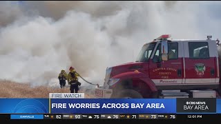 Red Flag Warnings, heat advisories in effect for parts of Bay Area as temperatures soar