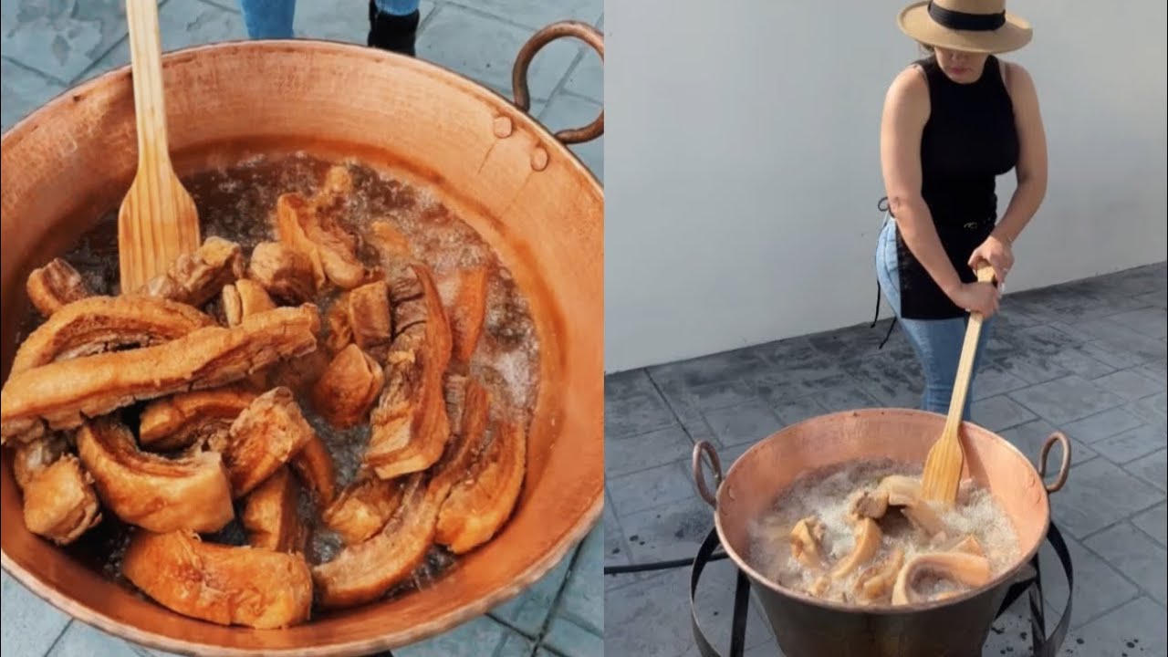 COMO HACER CHICHARRONES DE PUERCO 🐷 estilo Michoacán
