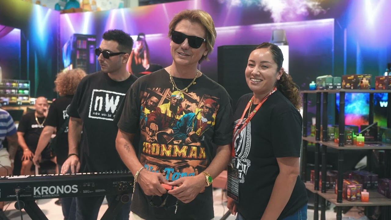 FoodGod at CHAMPS Trade Show 2022 (with Scott Storch and Berner)