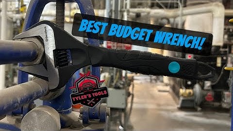 BEST BUDGET ADJUSTABLE WRENCH! DURATECH