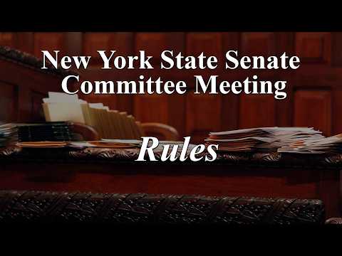 Senate Standing Committee on Rules - 06/03/2026