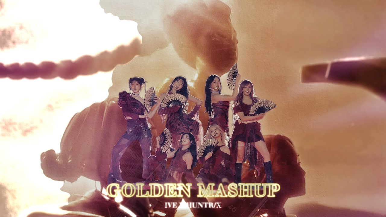 GOLDEN X I AM X REBEL HEART [MASHUP] IVE, HUNTR/X [Kpop Demon Hunters]