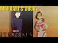 Makkari and Druig | The Untold Tales of the Eternals