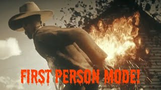 Red Dead Redemption 2 - Brutal and Gruesome Gameplay! (First Person Mode, Max Bounty)