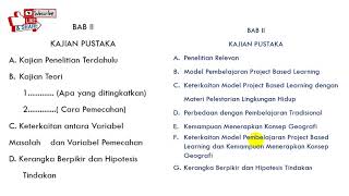 Video 05: KAJIAN PUSTAKA PADA LAPORAN PTK