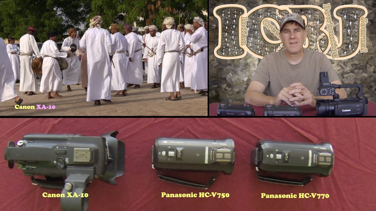 Review: Panasonic HC-V750 vs HC-V770, Which one to buy? vs Canon XA-10, XA-20, Vixia HF-G 20, G30