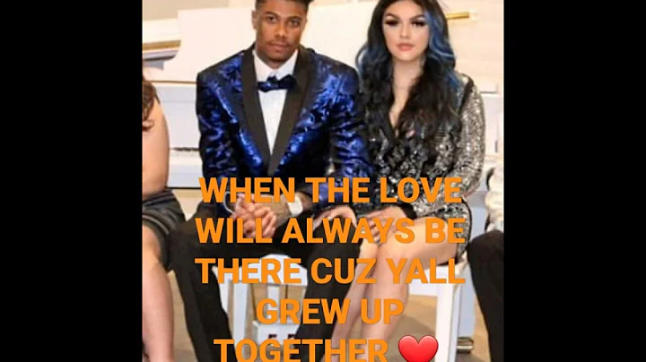 WHEN THE LOVE WILL ALWAYS BE THERE CUZ YALL GREW UP TOGETHER!! 💙 #blueface & #jaidynalexis #shorts