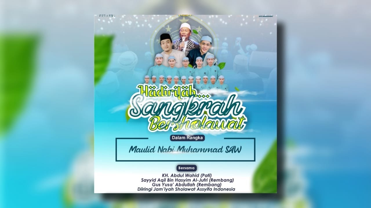 🔴LIVE STREAMING - SANGKRAH BERSHOLAWAT DALAM RANGKA MAULID NABI MUHAMMAD SAW