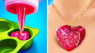 Shine Heart by Lol!Pop💗 From Liquid Magic to Wearable Art: Epoxy Resin DIY & 3D Pen Jewelry