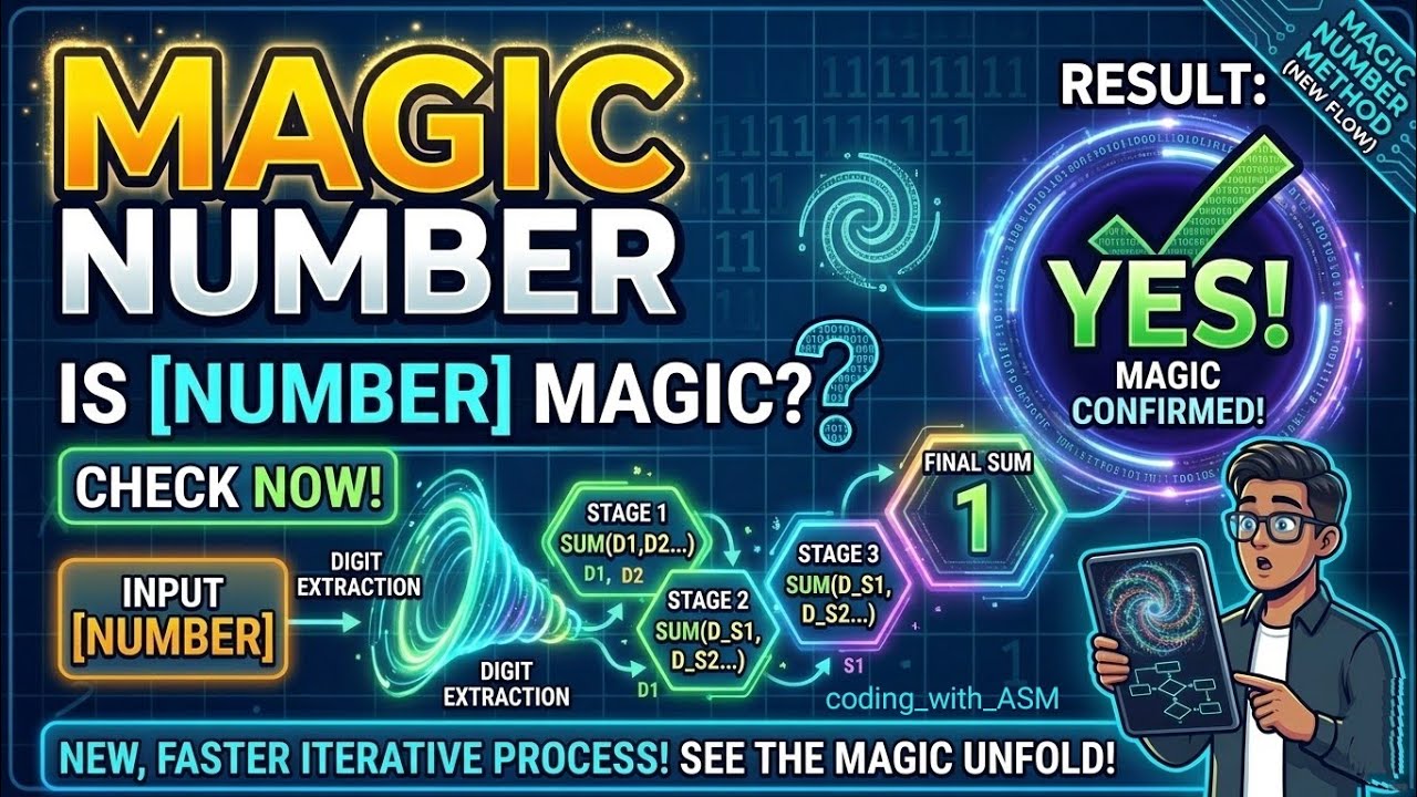 Avoid Magic Numbers How to check whether a number is Magic number or not? - YouTube