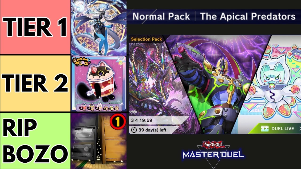 The BEST DECKS in Master Duel Post Banlist & Apical Predators