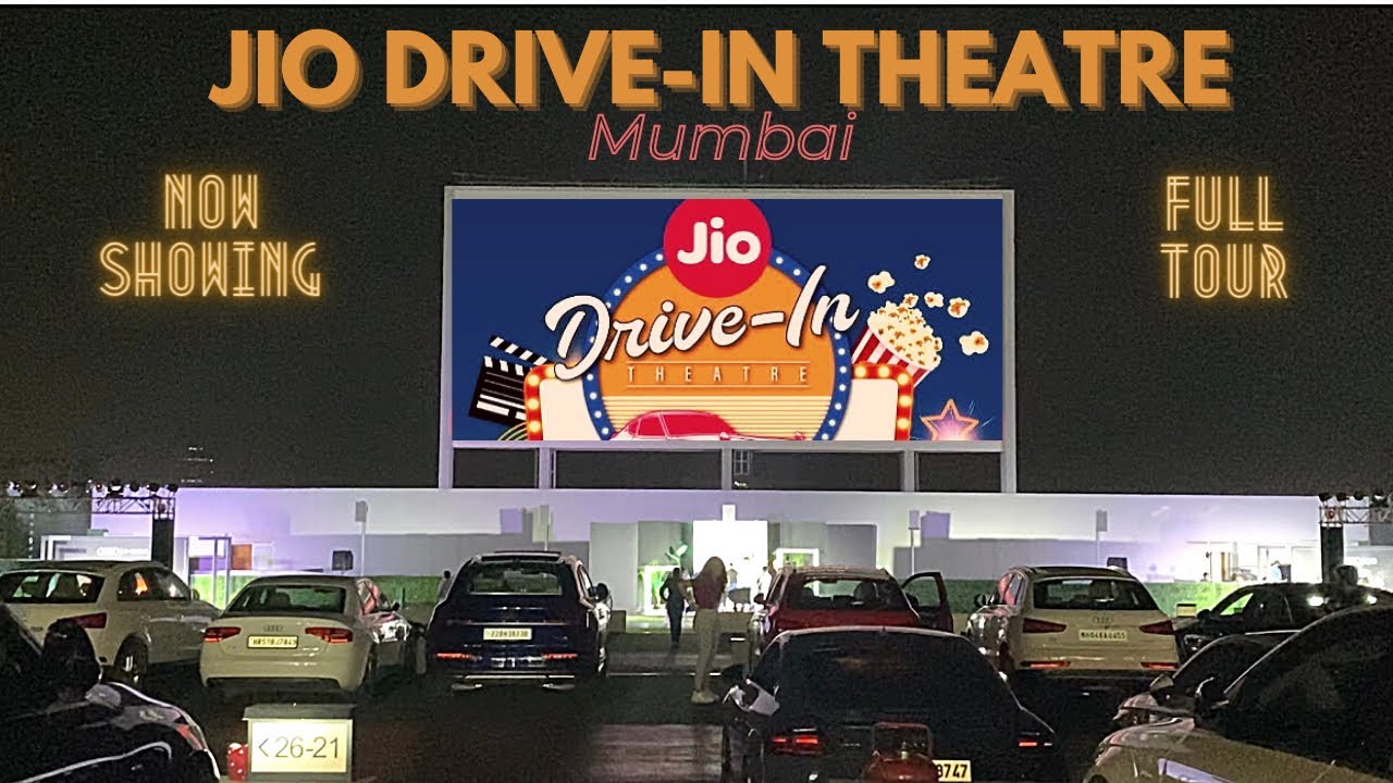 Jio DriveIn Theatre Rooftop Theatre Mumbai Full Tour YouTube