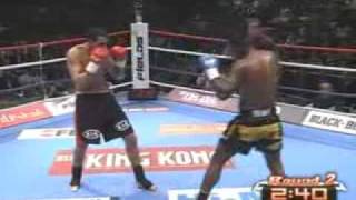 Badr Hari VS Remy Bonjasky K1 World GP 2008 - YouTube