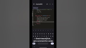 Java program to calculate sum of digits of a number