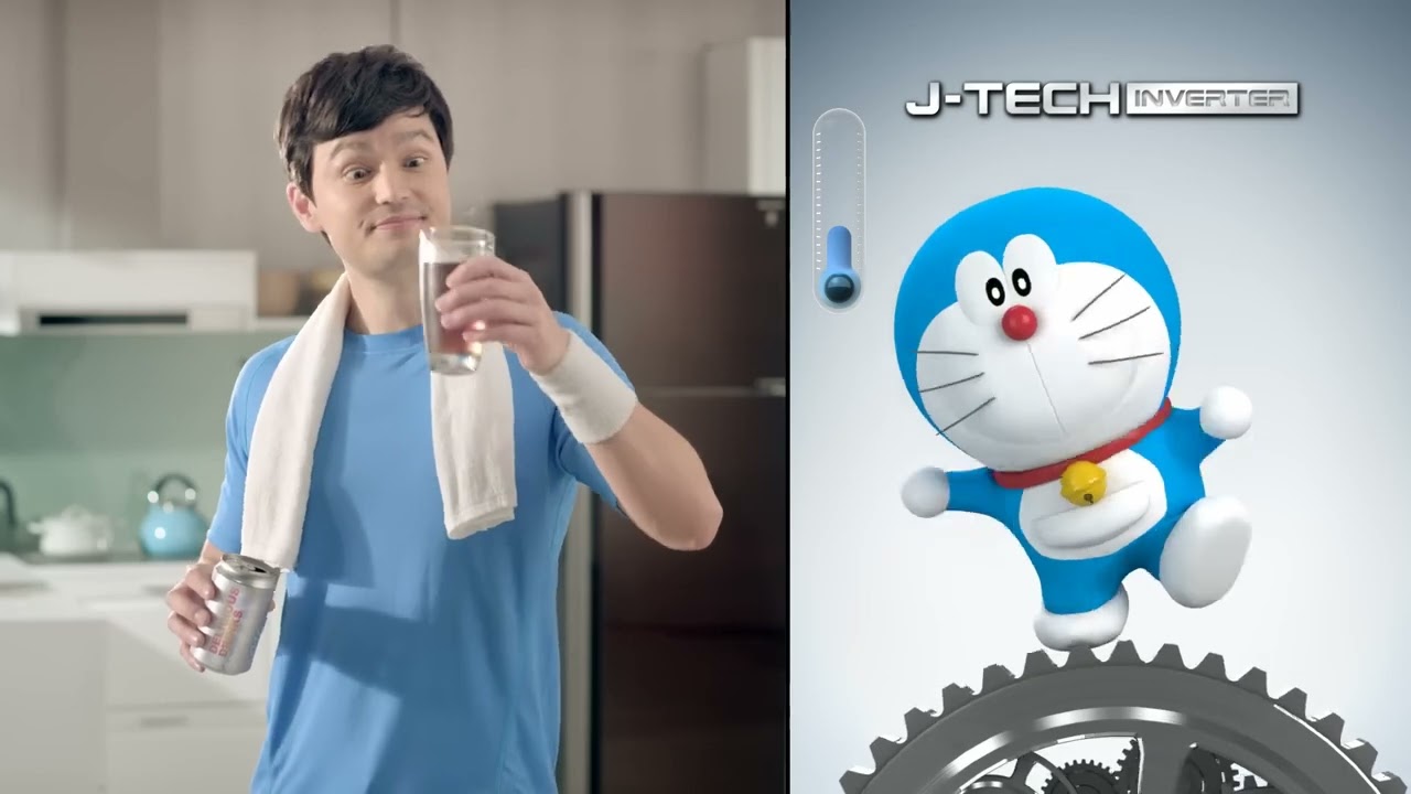 Sharp Fridge Info Doraemon - YouTube
