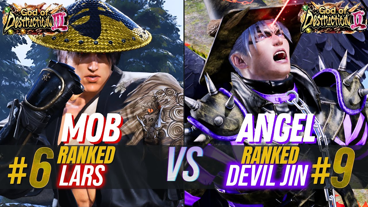 T8 ✪ MOB (#6 Ranked Lars) 🆚 ANGEL (#9 Ranked Devil Jin) ✪ Tekken 8 High Level Match