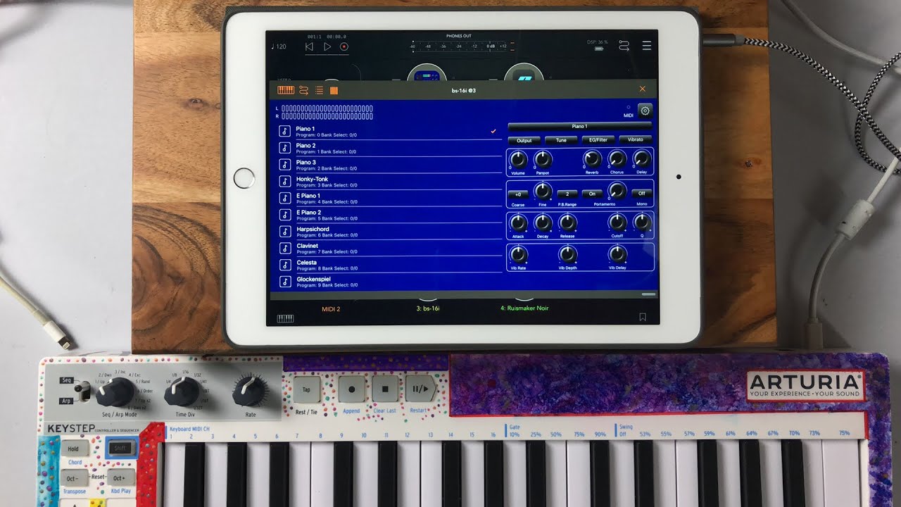 How To Use bs-16i in AUM To Make Sessions - Brilliant App - Live Stream