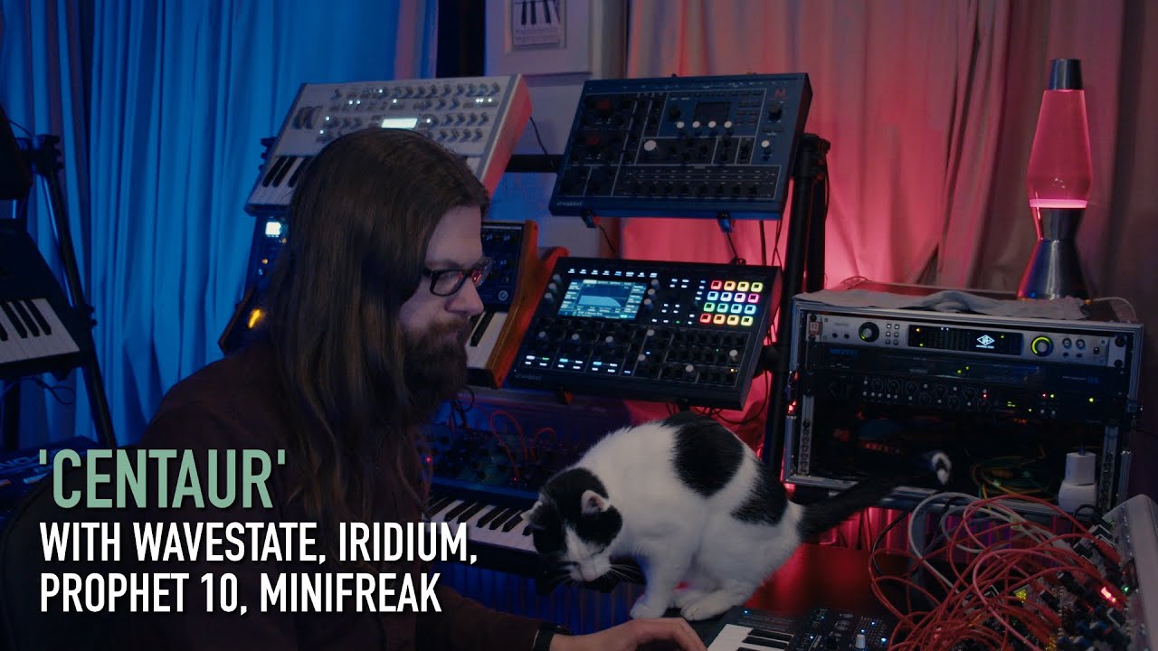 'Centaur' Ambient with Wavestate, Iridium, Prophet 10 & Minifreak