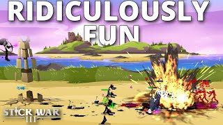 Stick War 3 is a MUST PLAY free mobile game screenshot 5