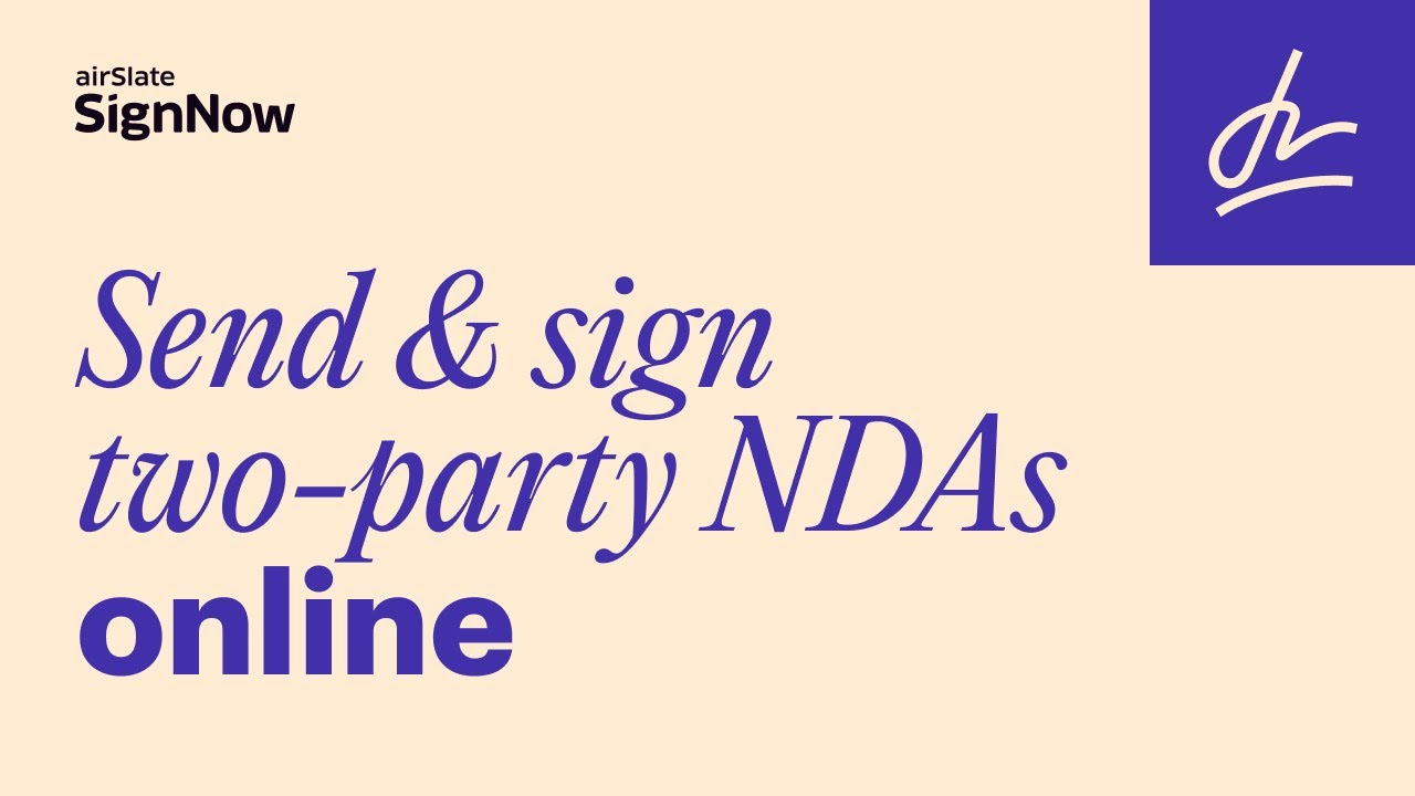 Get Your NDA Signed in Minutes! Fastest Way to Protect Secrets